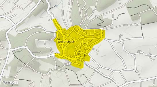 Immobilienpreisekarte Villingen Schwenningen Weilersbach